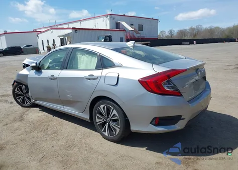 2018 Honda Civic Ex-L from USA, damaged, VIN JHMFC1F72JX043788